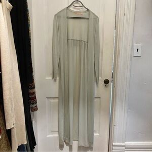 Sea🐚Foam Green Duster Cardigan